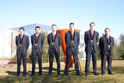 Photo of the 74th board of E.T.S.V. Scintilla.